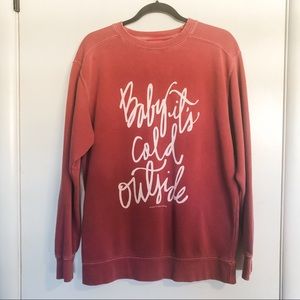 Comfort Colors Christmas holiday sweatshirt